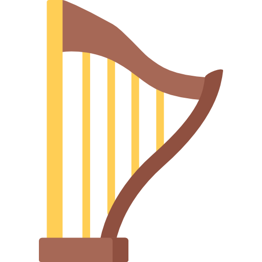 harpe Special Flat Icône