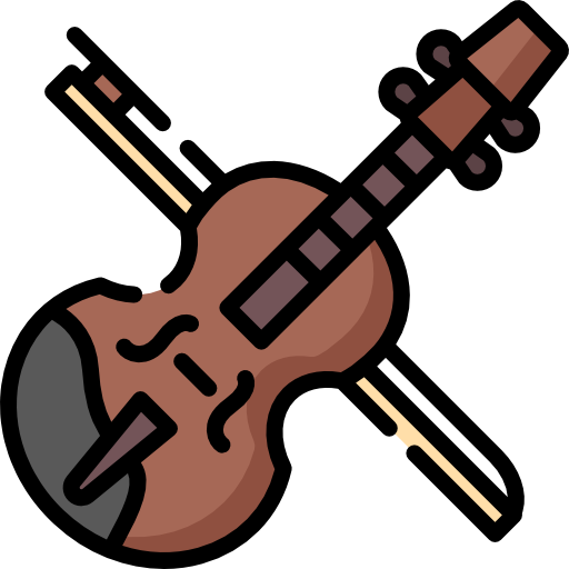 Violin Special Lineal color icon