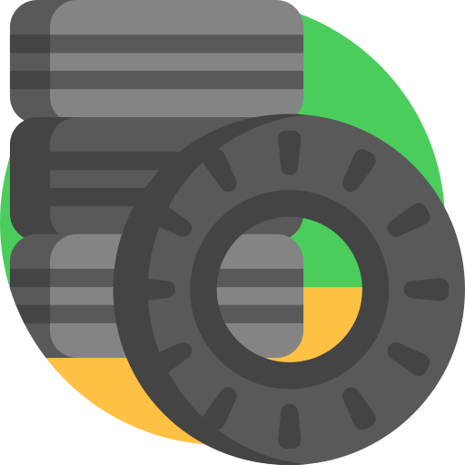 타이어 Detailed Flat Circular Flat icon