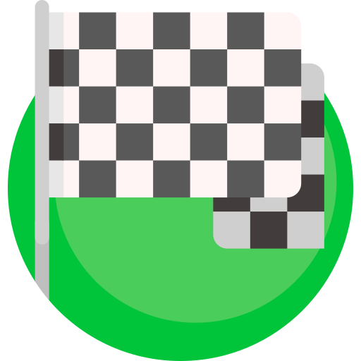 Finish flag Detailed Flat Circular Flat icon