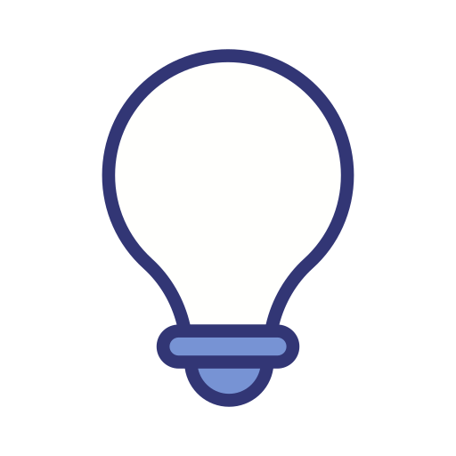 Bulb Generic Blue icon