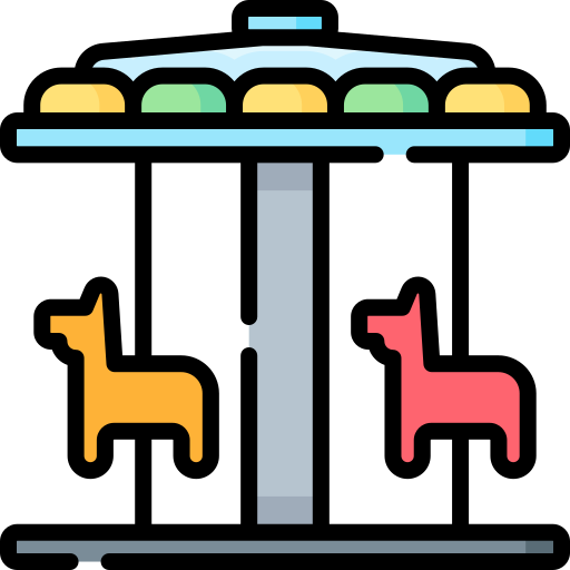 Carousel Special Lineal color icon