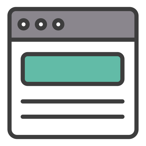 Web Generic Outline Color icon