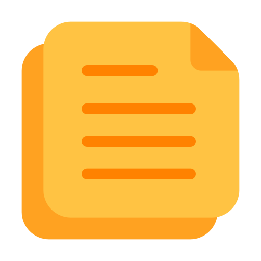 Sticky notes Generic Flat icon