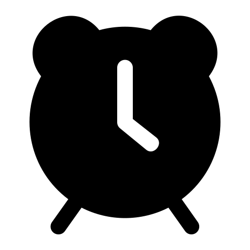 alarme Generic Glyph Ícone