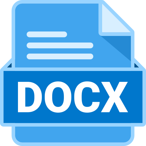 docx Generic Outline Color icoon