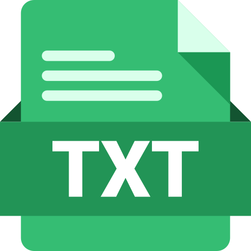 tekst Generic Flat icoon