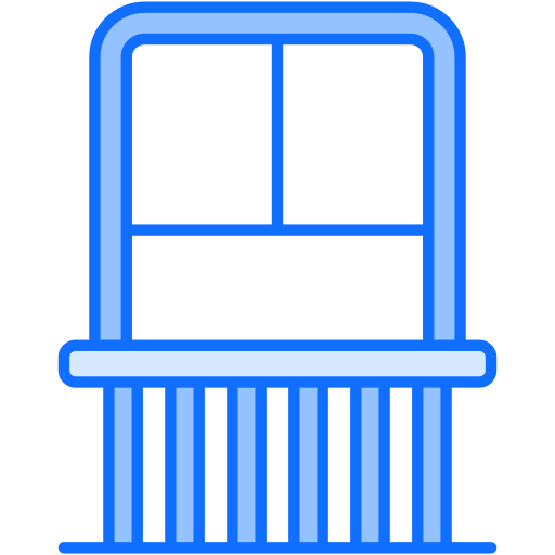 balkon Generic Blue icon