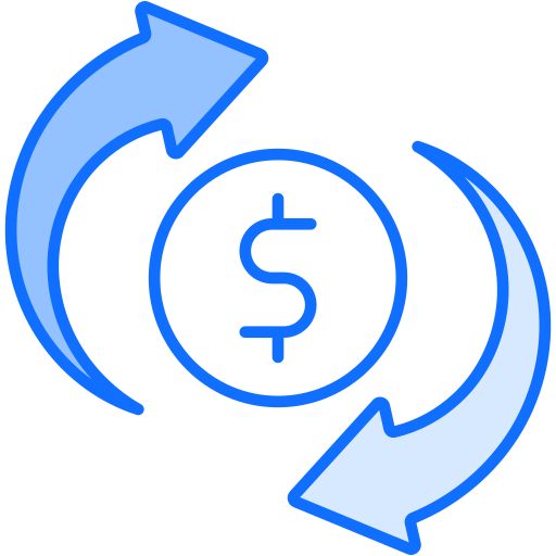 refinanzierung Generic Blue icon