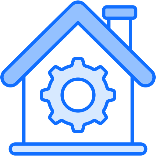 mechanical Generic Blue icon