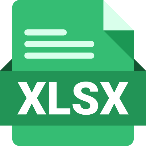 xlsx Generic Flat иконка