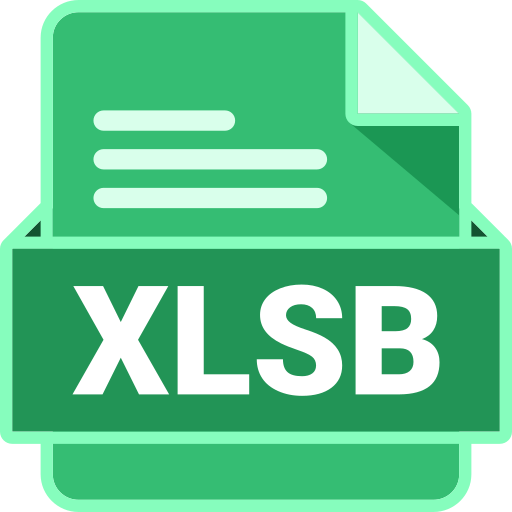 xlsb Generic Outline Color icon
