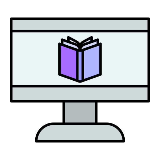 computadora Generic Outline Color icono