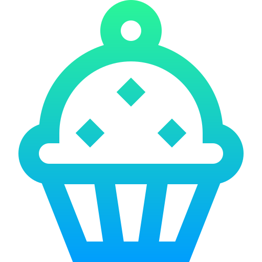 Cupcake Super Basic Straight Gradient icon