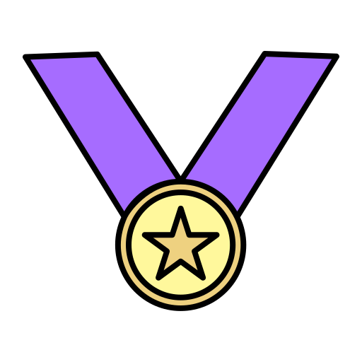 medal Generic Outline Color ikona