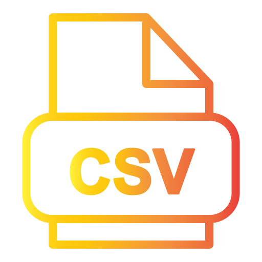 csv Generic Gradient иконка