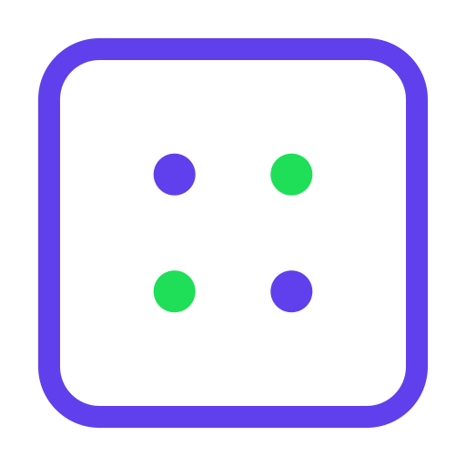 サイコロキューブ Generic Outline Color icon