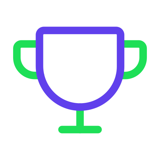 trofeo Generic Outline Color icono