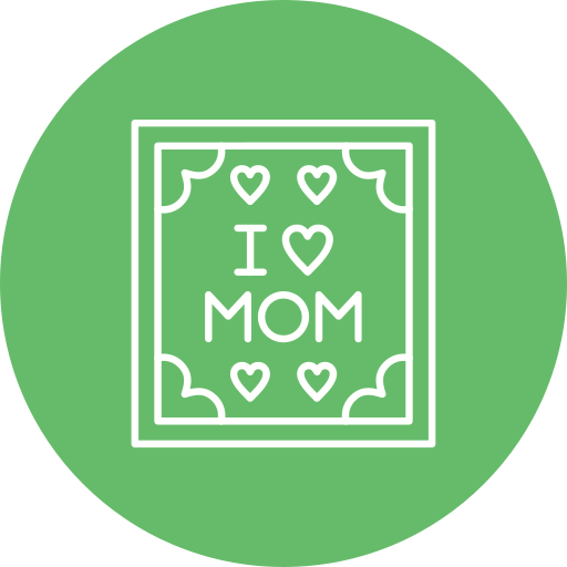 I love mom Generic Flat icon