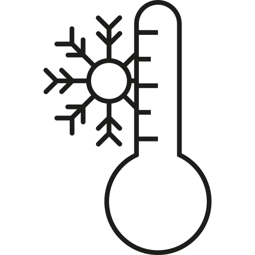 temperatura fria Generic Detailed Outline Ícone