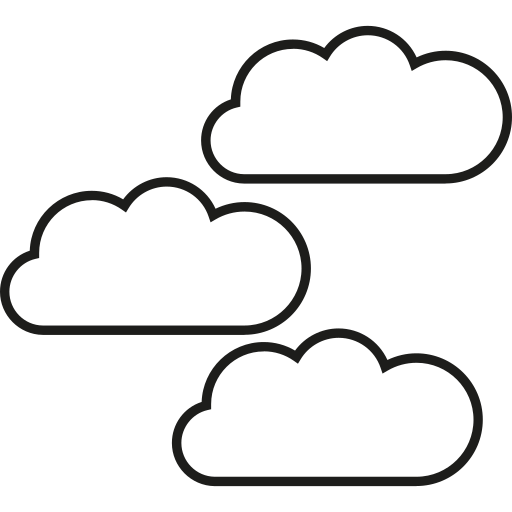 Clouds Generic Detailed Outline icon