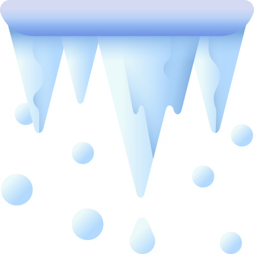 Icicles 3D Color icon