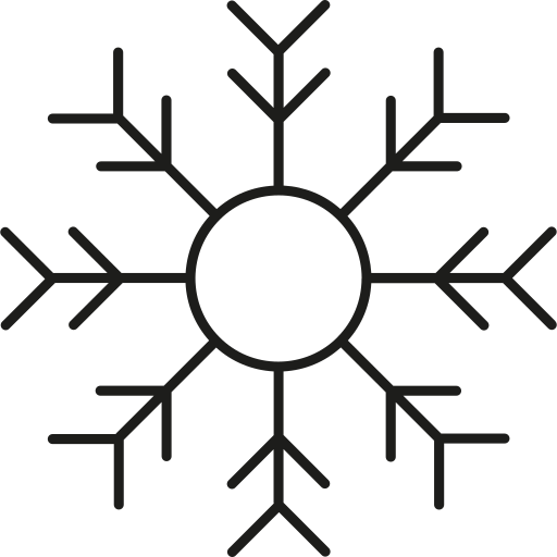 copo de nieve Generic Detailed Outline icono