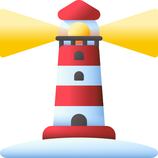 Lighthouse 3D Color icon