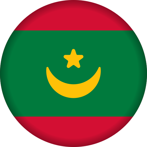 mauritânia Generic Flat Gradient Ícone