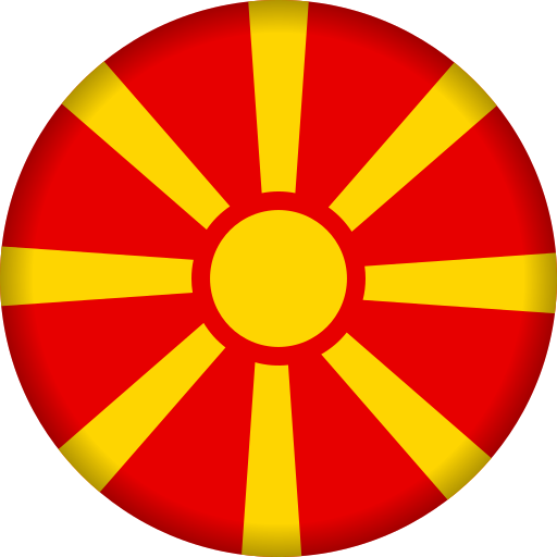 macedonia settentrionale Generic Flat Gradient icona