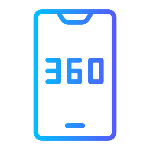 360 grad Generic Gradient icon