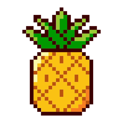 ananas Generic Outline Color icona