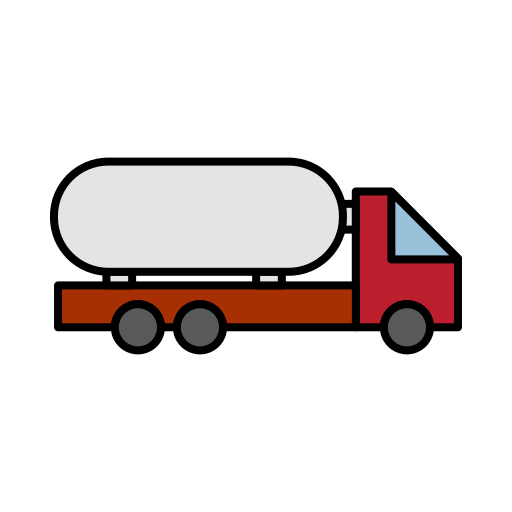 Tanker truck Generic Outline Color icon