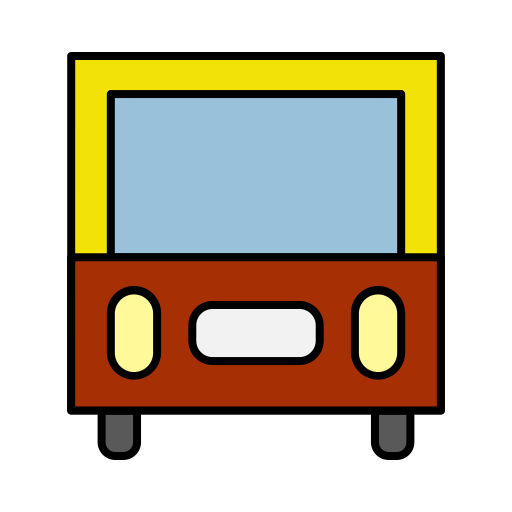 autobus Generic Outline Color ikona