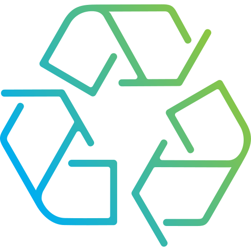 Recycling Generic Gradient icon