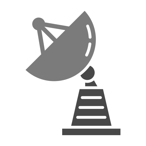 Satellite dish Generic color fill icon