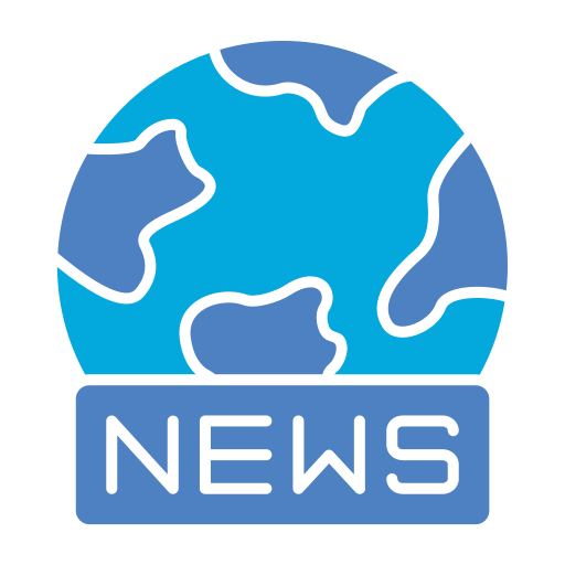 세계 뉴스 Generic color fill icon