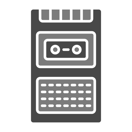 registratore vocale Generic color fill icona