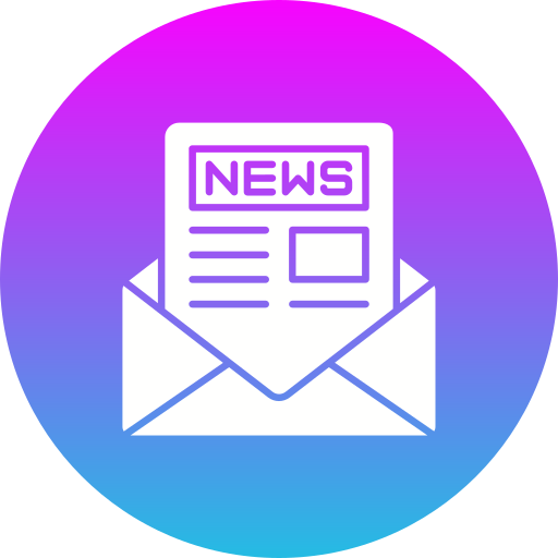 newsletter Generic gradient fill icon