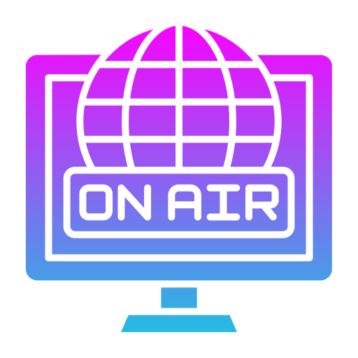 On air Generic gradient fill icon
