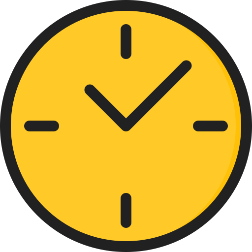 Clock Generic Outline Color icon