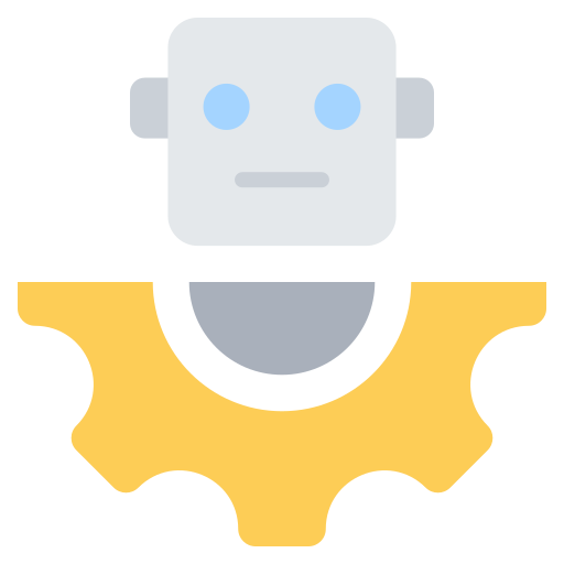 robotic Generic Flat icoon