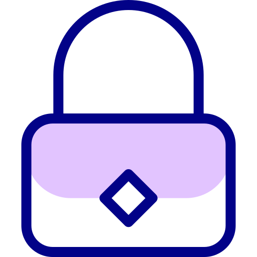 bourse Detailed Mixed Lineal color Icône