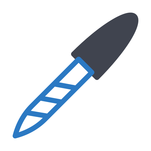 Nail file Generic Blue icon