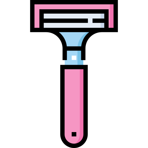 maquinilla de afeitar Detailed Straight Lineal color icono