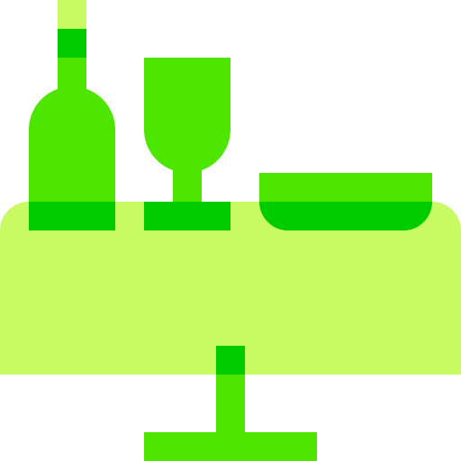 mesa del comedor Basic Sheer Flat icono