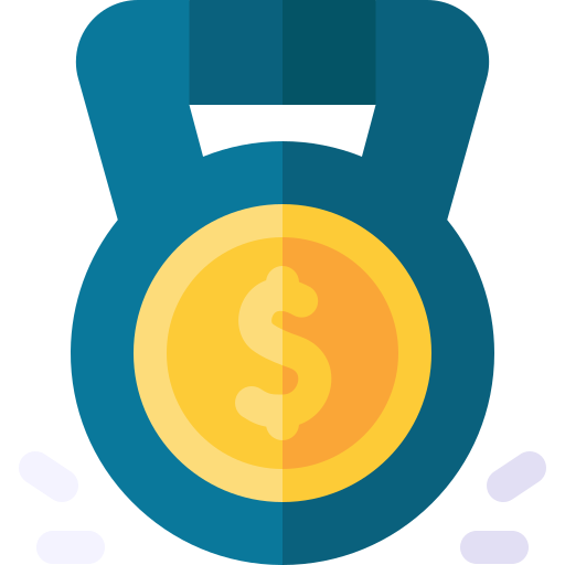 deuda Basic Rounded Flat icono