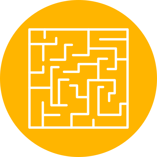 labirinto Generic Flat icona