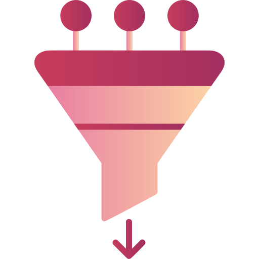 Funnel Generic Flat Gradient icon