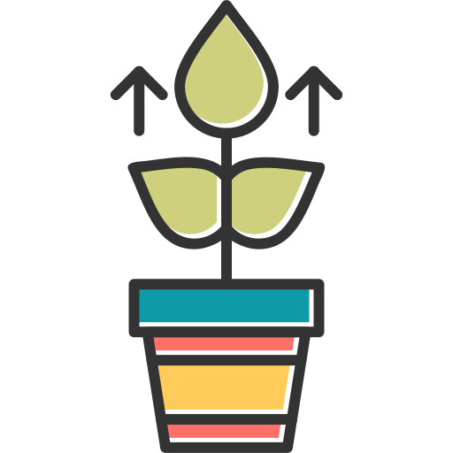 Growth Generic Color Omission icon